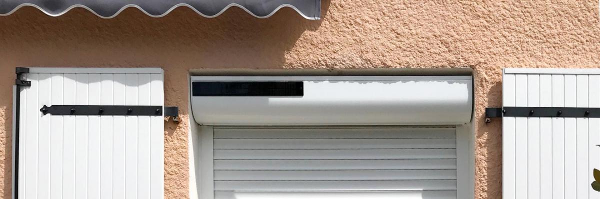 Volet roulant moteur solaire